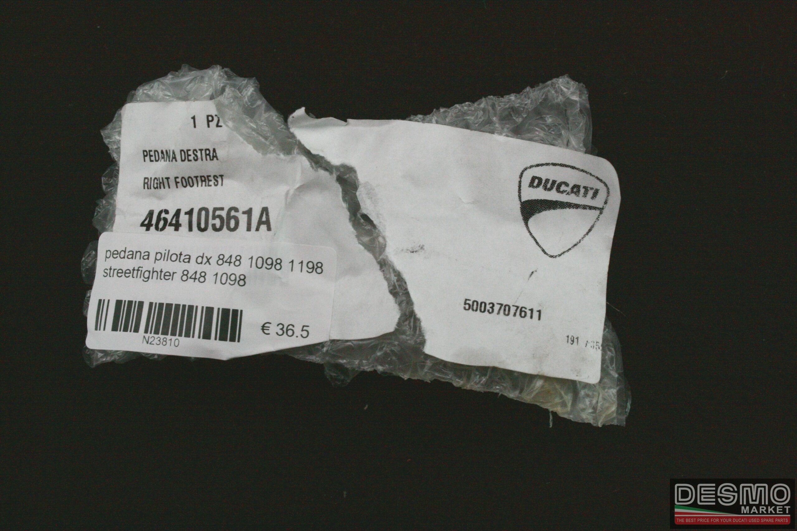 Puig Kit Adattatore Pedane Pilota Per Ducati 848, 899, 959, 1199, 1299 Panigale: Monta Le Tue Pedane Preferite! (Nero)