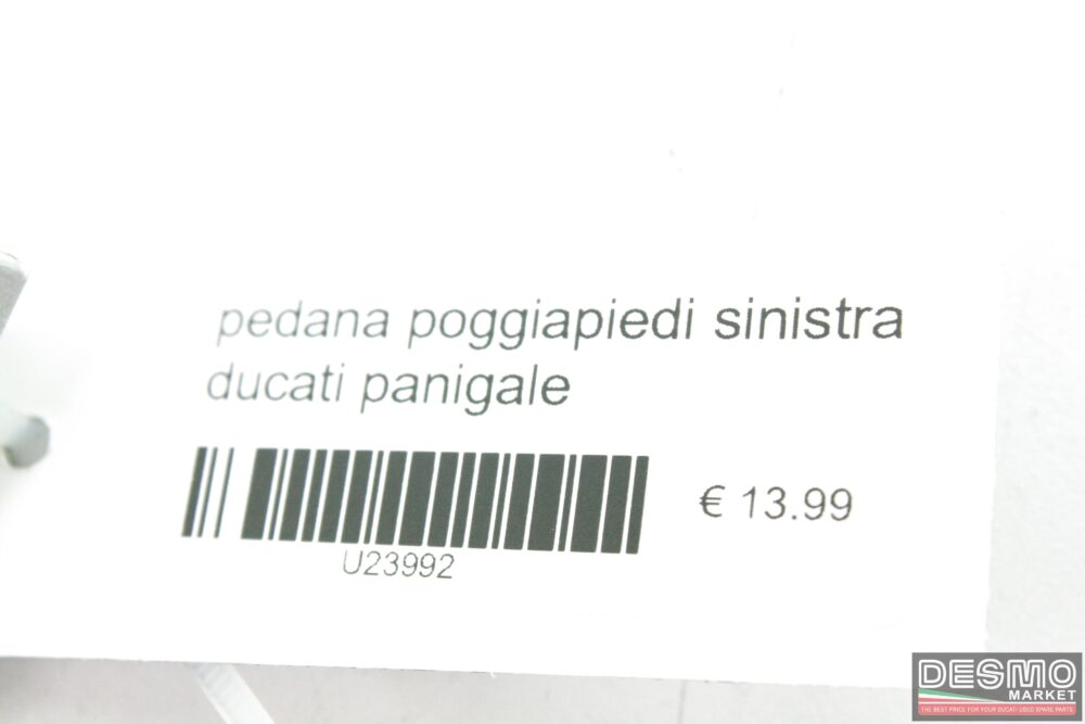 pedana poggiapiedi sinistra Ducati panigale