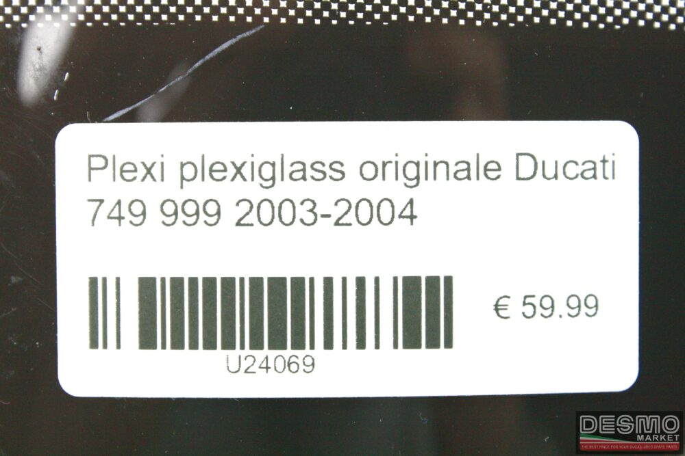 Plexi plexiglass originale Ducati 749 999 2003-2004
