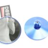 universal bar end mirrors motorcycle handlebar ergal cnc blue - Image 3