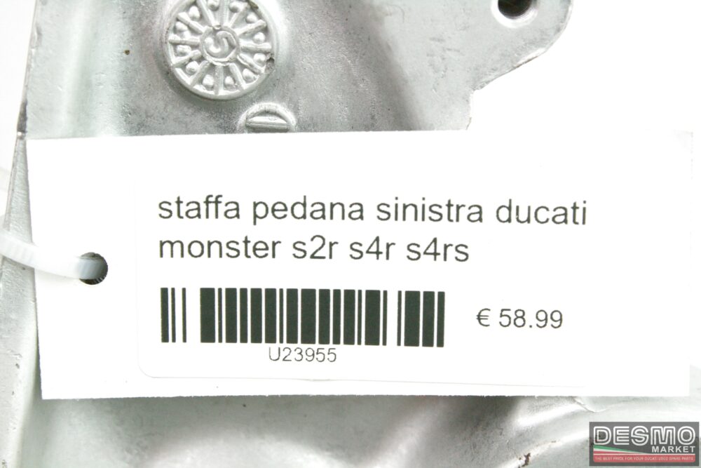 staffa pedana sinistra Ducati monster s2r s4r s4rs