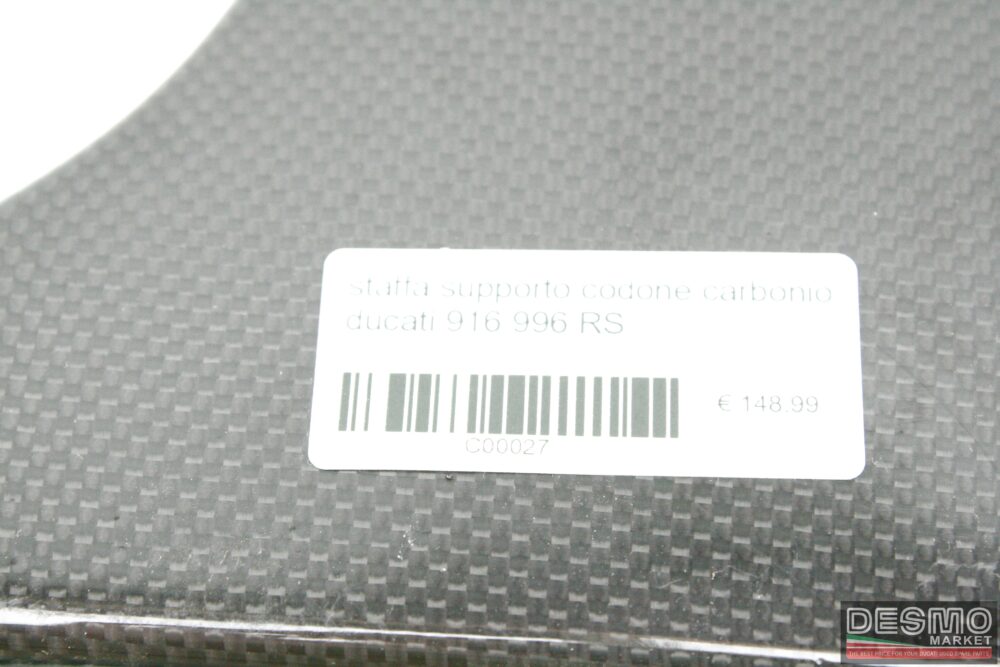 carbon tail support bracket  Ducati 916 996 RS - Image 6