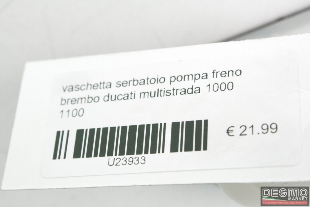 vaschetta serbatoio pompa freno brembo Ducati multistrada 1000 1100