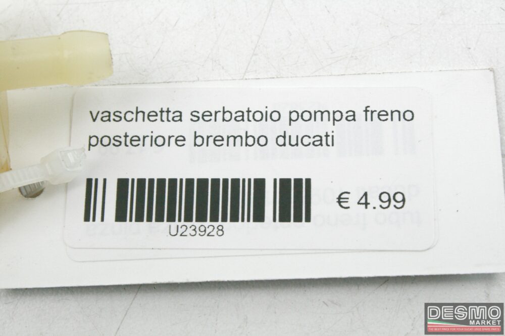 vaschetta serbatoio pompa freno posteriore brembo Ducati