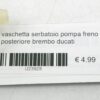 vaschetta serbatoio pompa freno posteriore brembo Ducati