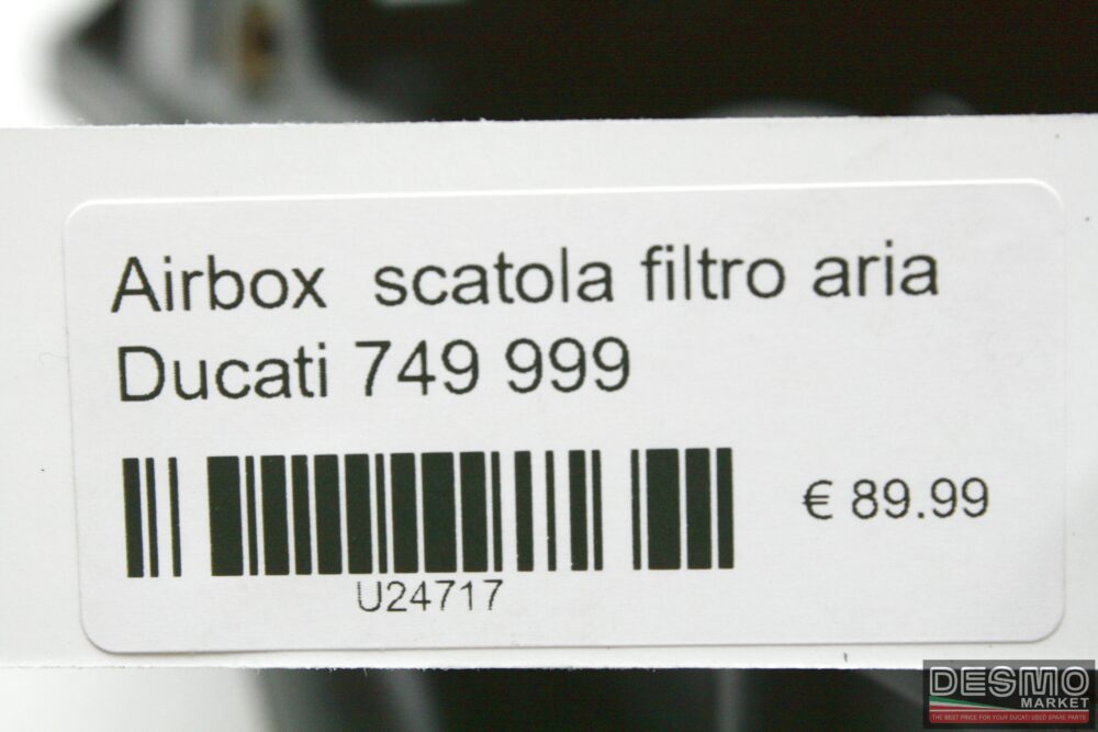 Airbox scatola filtro aria Ducati 749 999