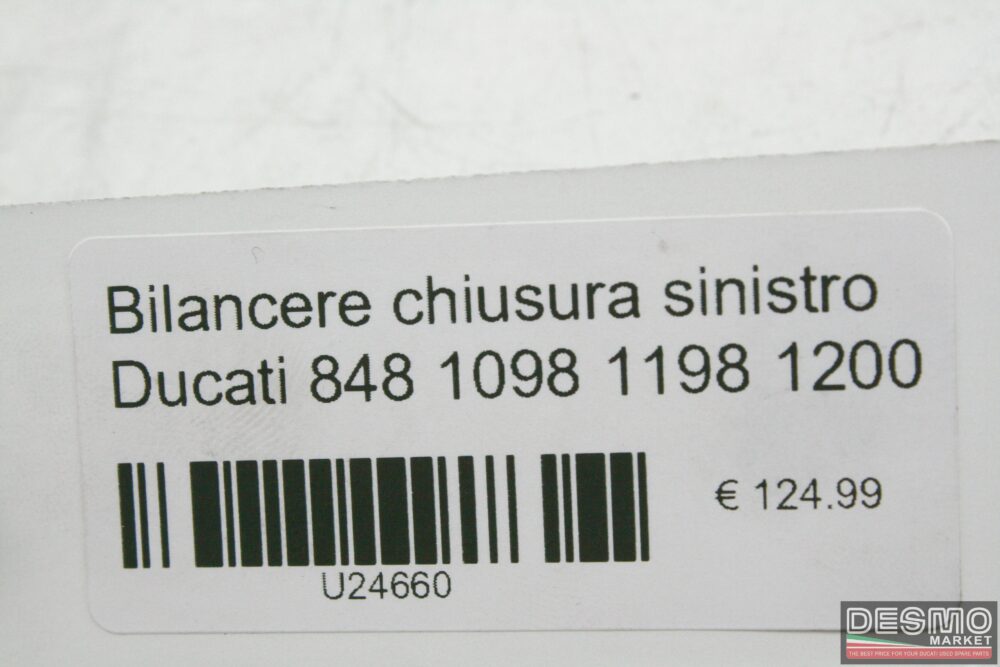 Bilancere chiusura sinistro Ducati 848 1098 1198 1200