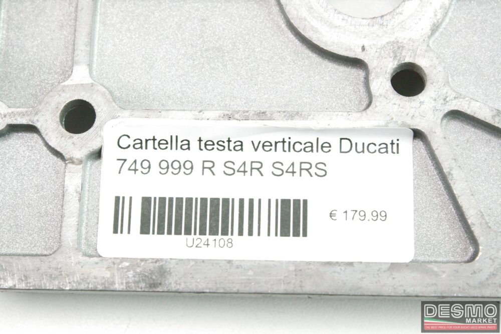 Cartella testa verticale Ducati 749 999 R S4R S4RS