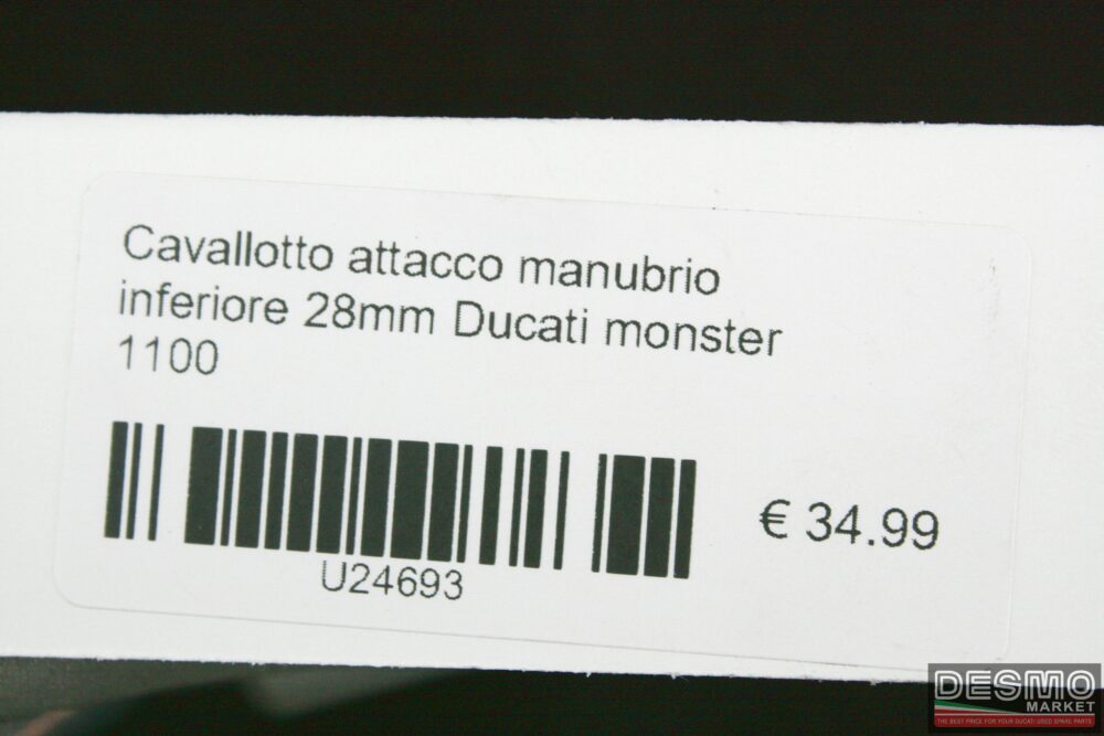 Cavallotto attacco manubrio inferiore 28mm Ducati Monster 1100