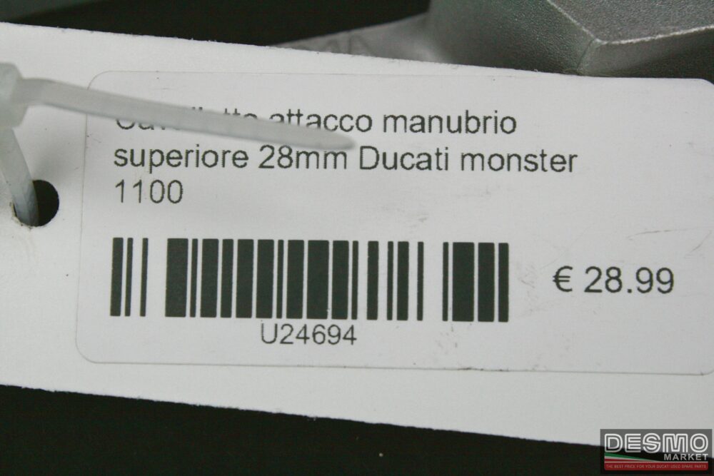 Cavallotto attacco manubrio superiore 28mm Ducati Monster 1100