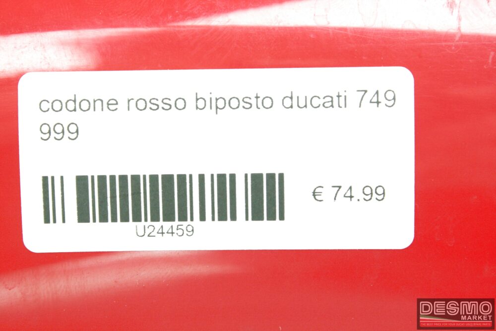 Codone rosso biposto Ducati 749 999