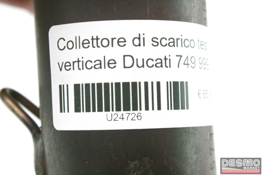 Collettore di scarico testa verticale Ducati 749 999