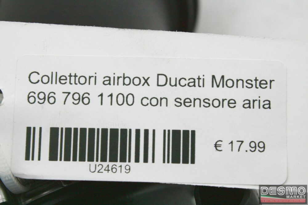 Collettori airbox con sensore aria Ducati Monster 696 796 1100