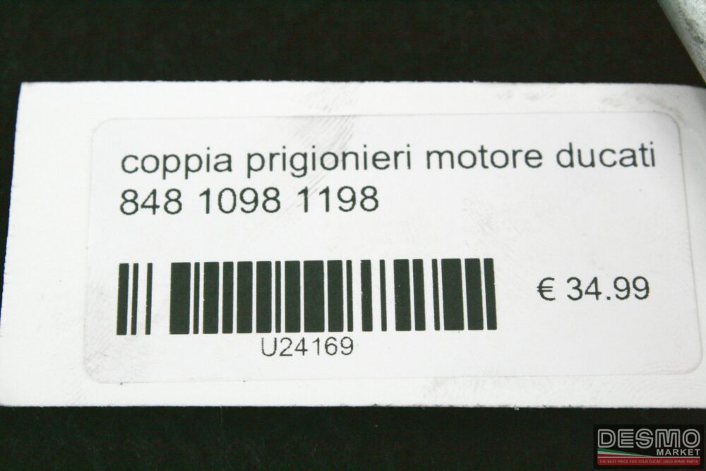 coppia prigionieri motore ducati 848 1098 1198