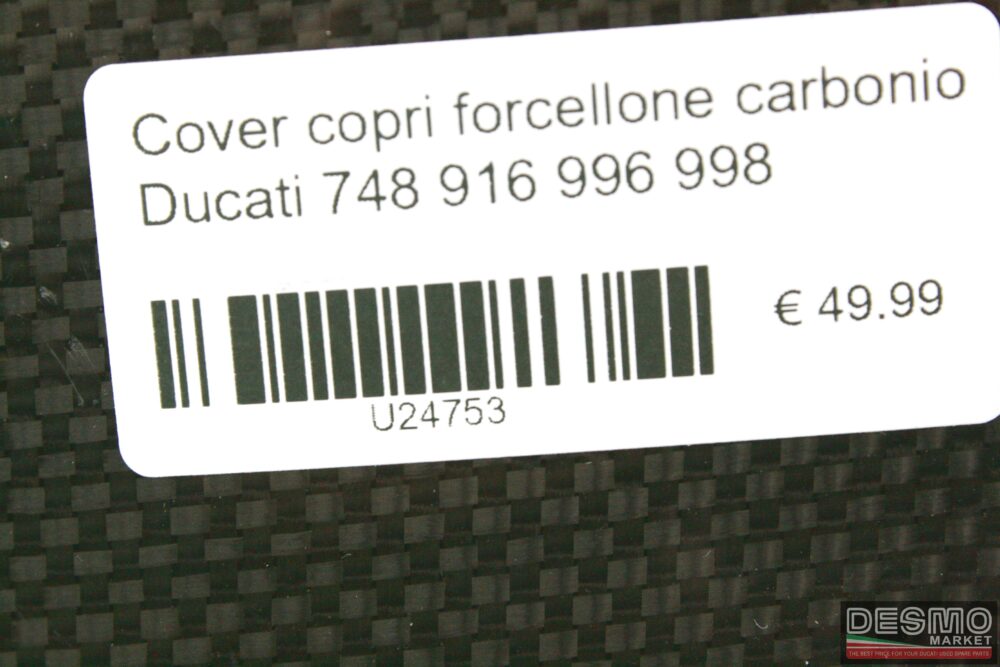 Cover copri forcellone carbonio Ducati 748 916 996 998
