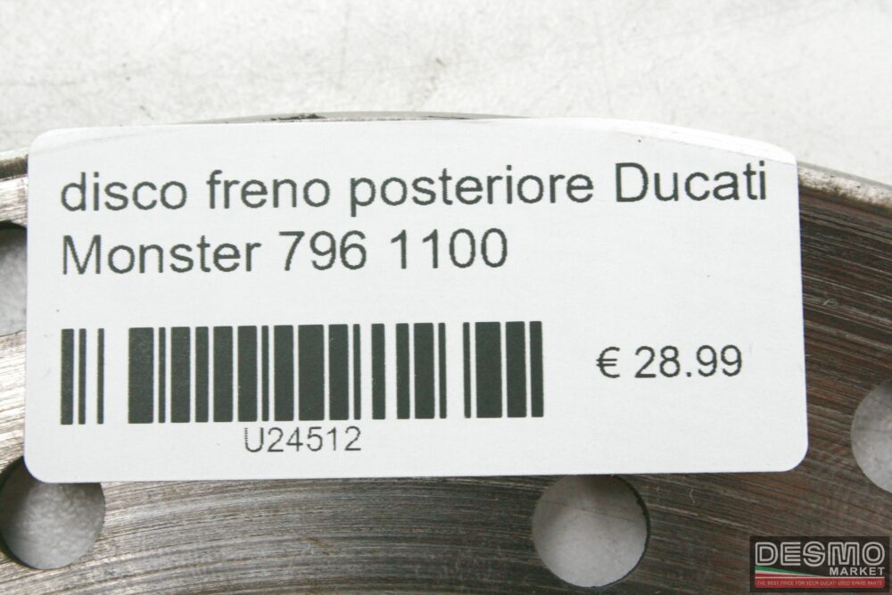 Disco freno posteriore Ducati Monster 796 1100