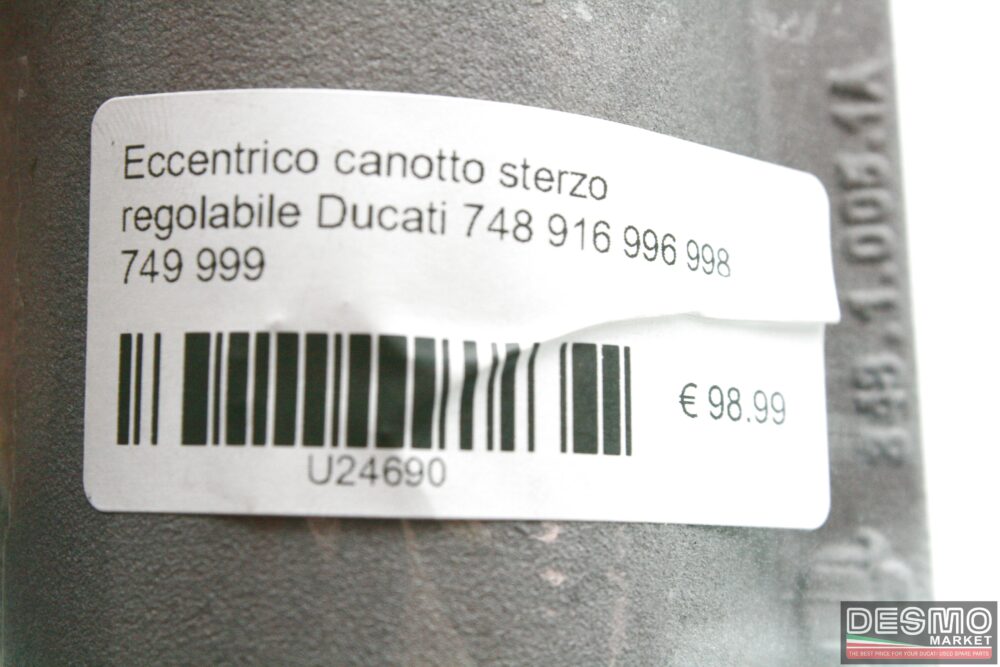 Eccentrico canotto sterzo regolabile Ducati 748 916 996 998 749 999