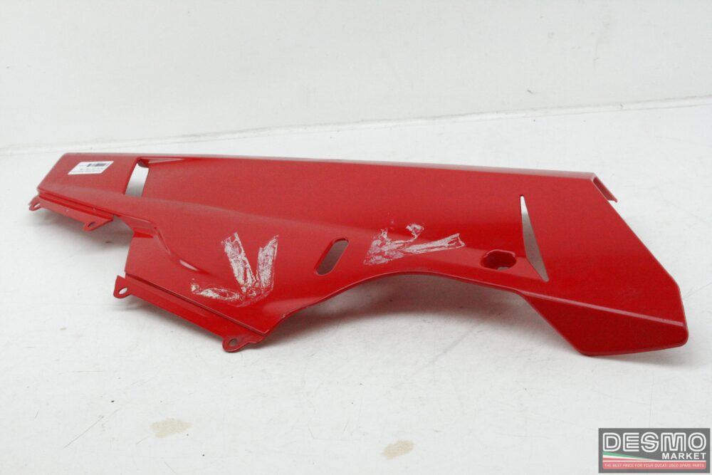 Low red right side fairing Ducati 848 1098 1198 - Image 3