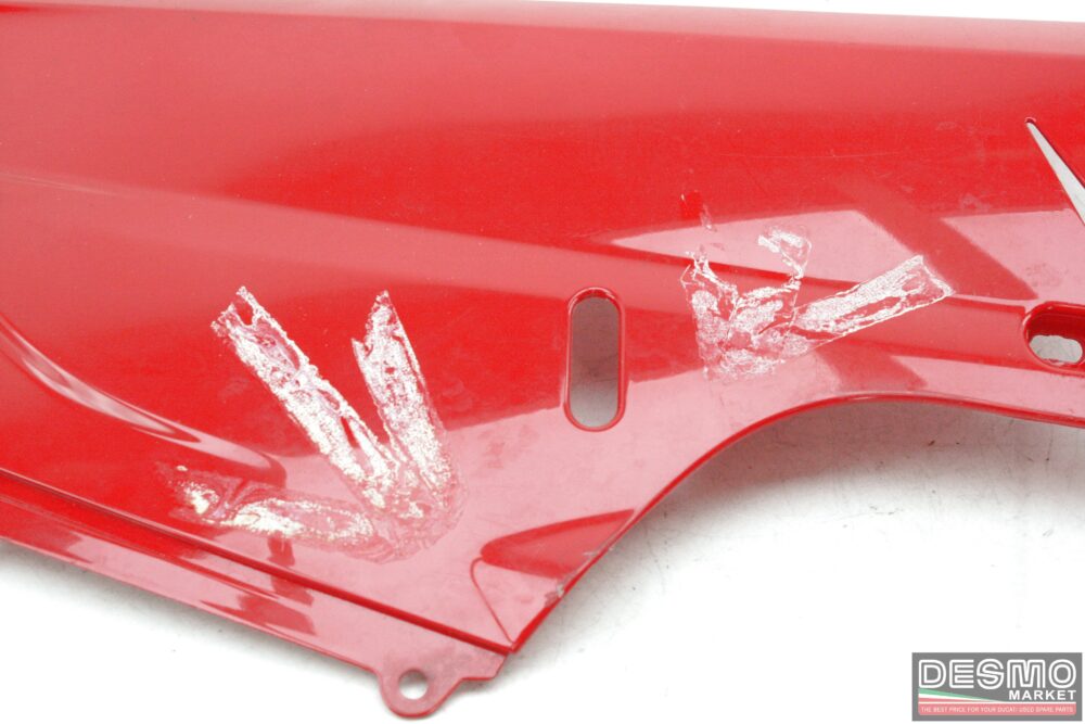 Low red right side fairing Ducati 848 1098 1198 - Image 4