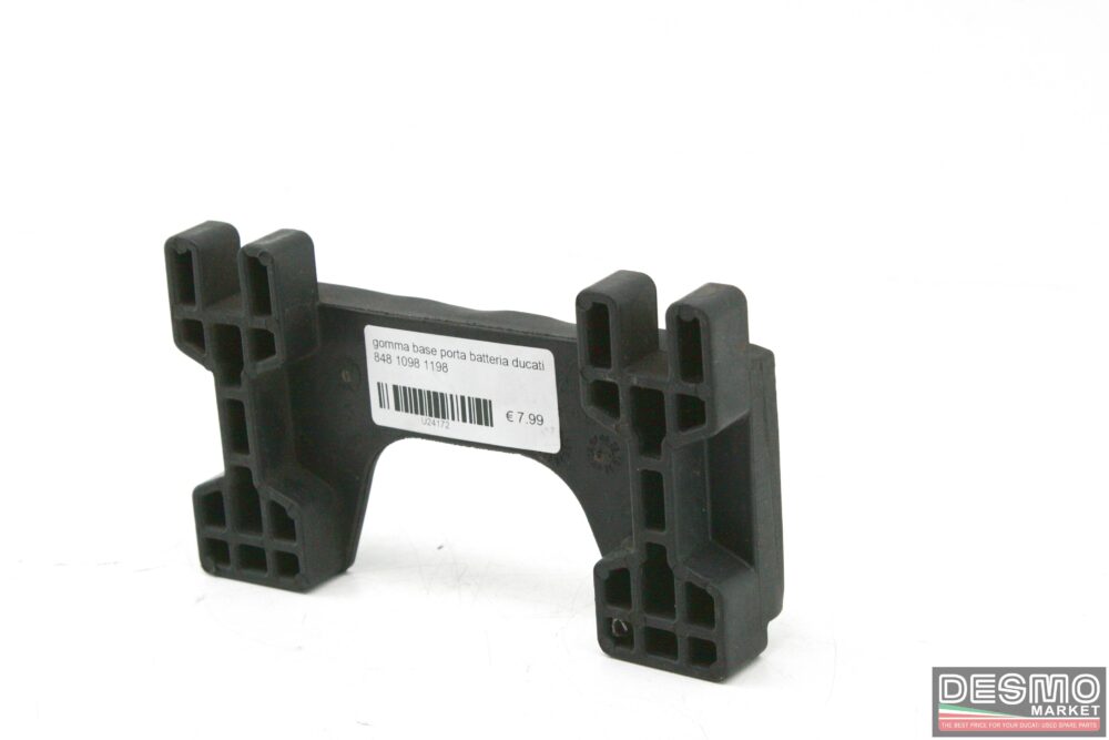gomma base porta batteria ducati 848 1098 1198