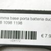 gomma base porta batteria ducati 848 1098 1198
