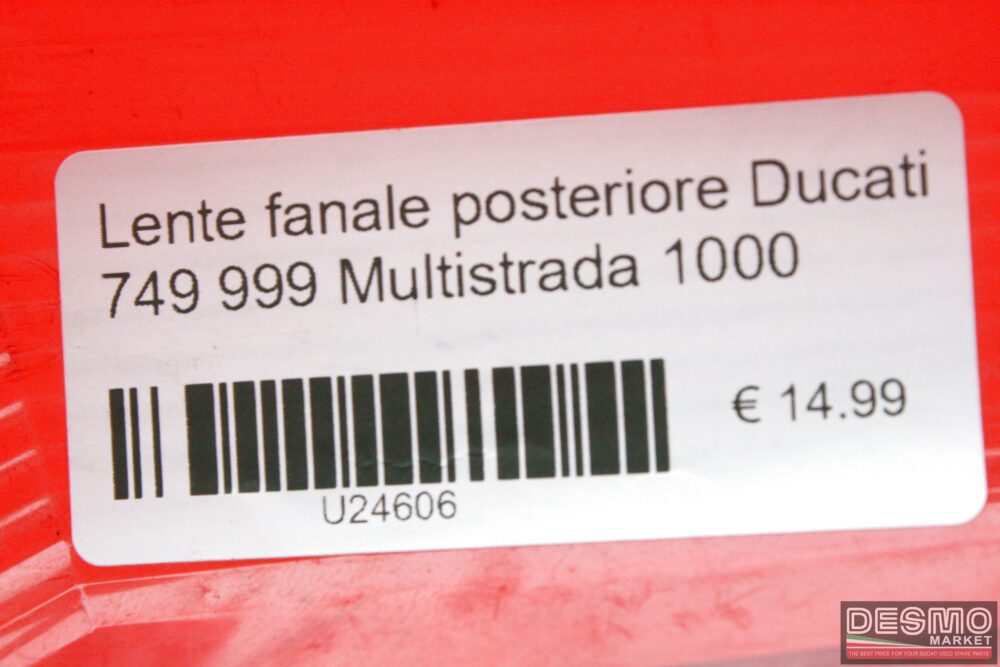 Lente fanale posteriore Ducati 749 999 Multistrada 1000
