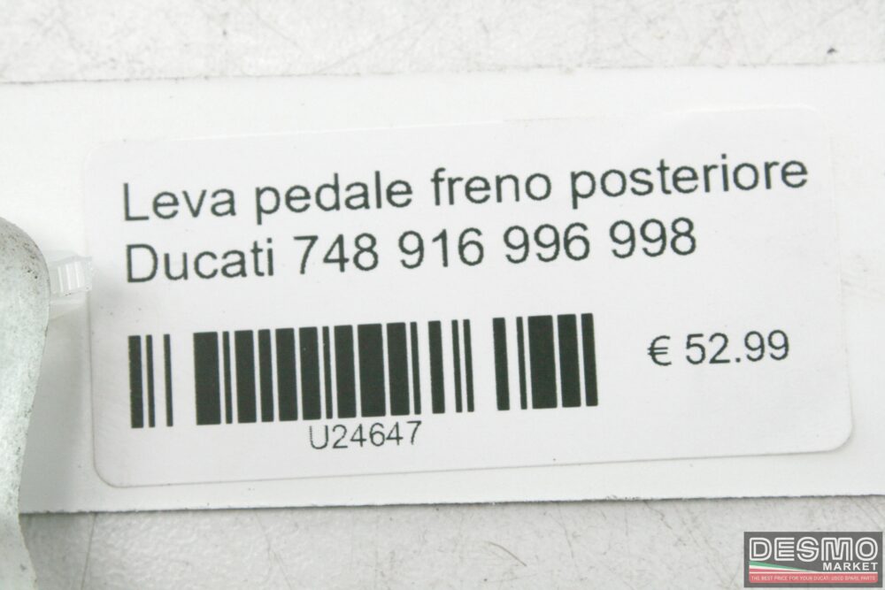 Leva pedale freno posteriore Ducati 748 916 996 998