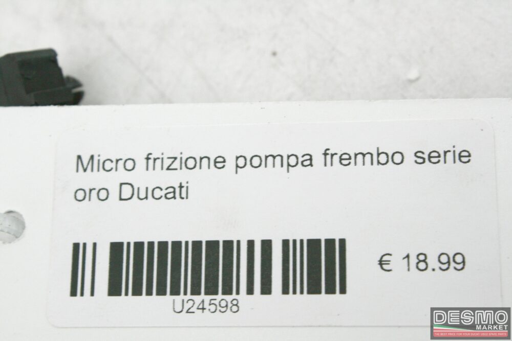 Micro frizione pompa frembo serie oro Ducati