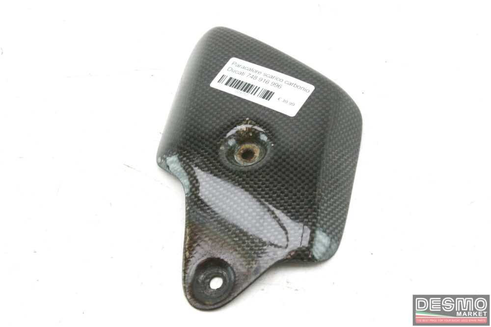 Paracalore scarico carbonio Ducati 748 916 996