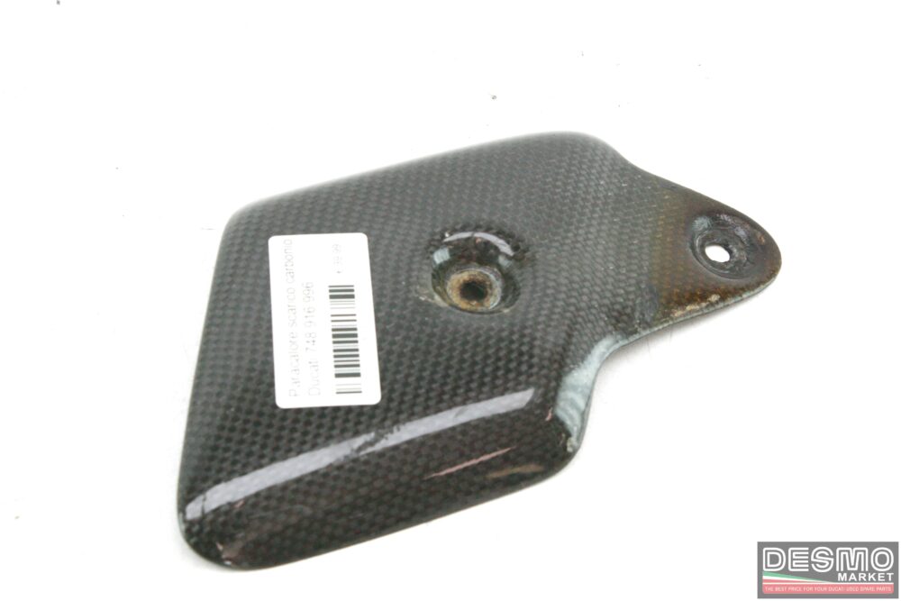 Carbon exhaust heatshield  Ducati 748 916 996 - Image 3