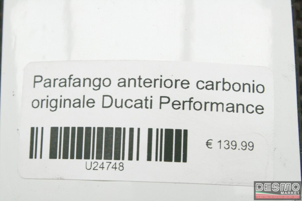 Parafango anteriore carbonio originale Ducati Performance