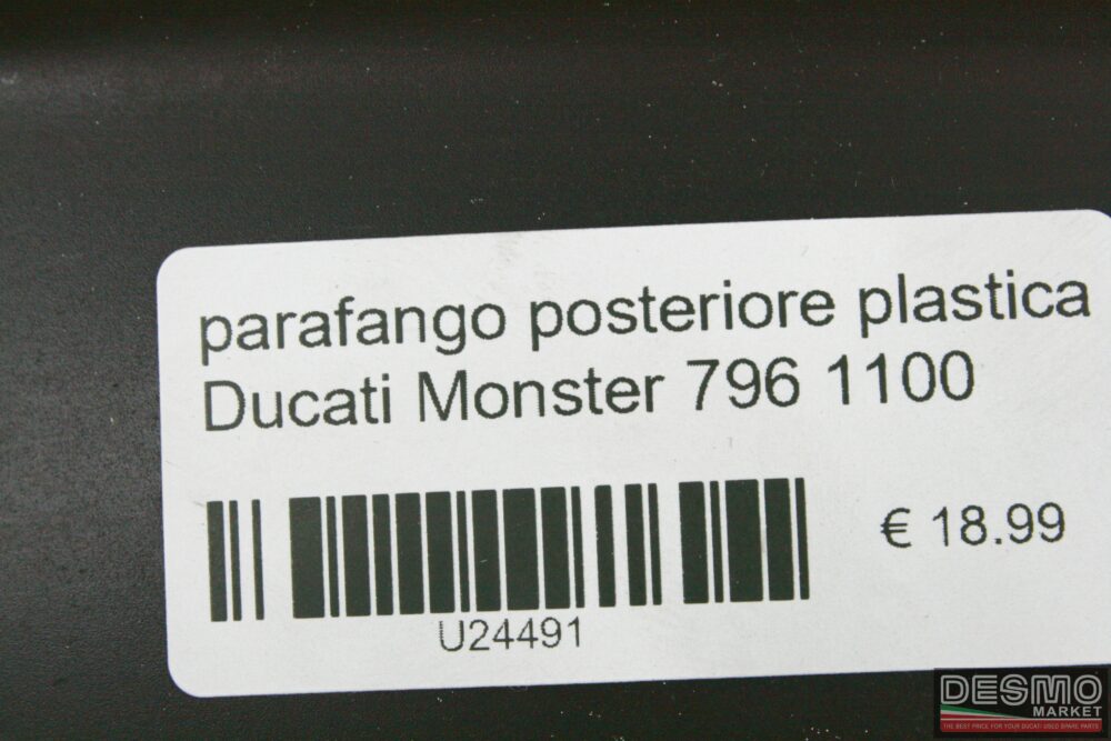 Parafango posteriore plastica Ducati Monster 796 1100