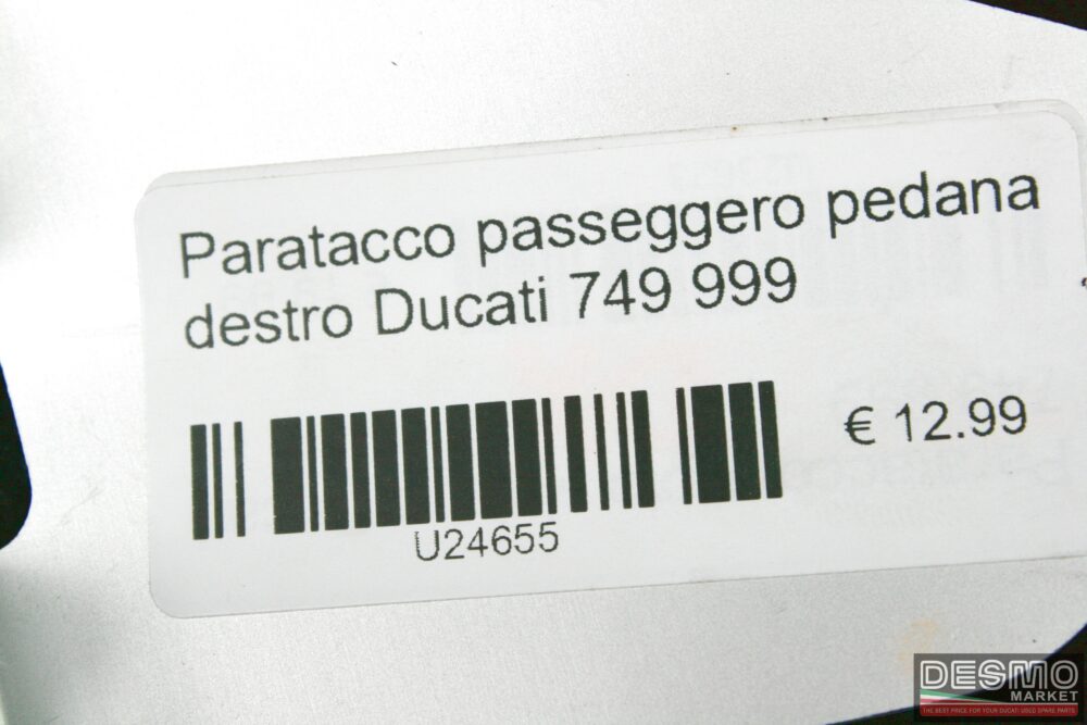 Paratacco passeggero pedana destro Ducati 749 999