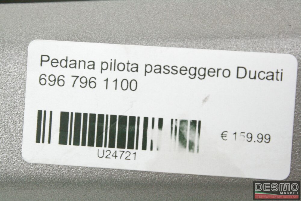 Pedana pilota passeggero Ducati Monster 696 796 1100