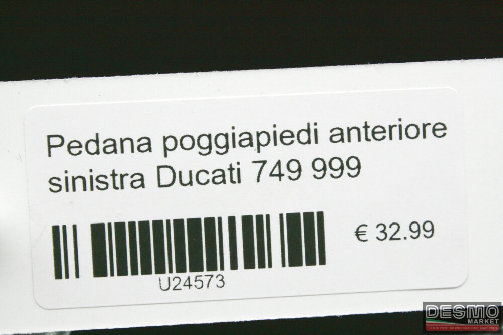 Pedana poggiapiedi anteriore sinistra Ducati 749 999