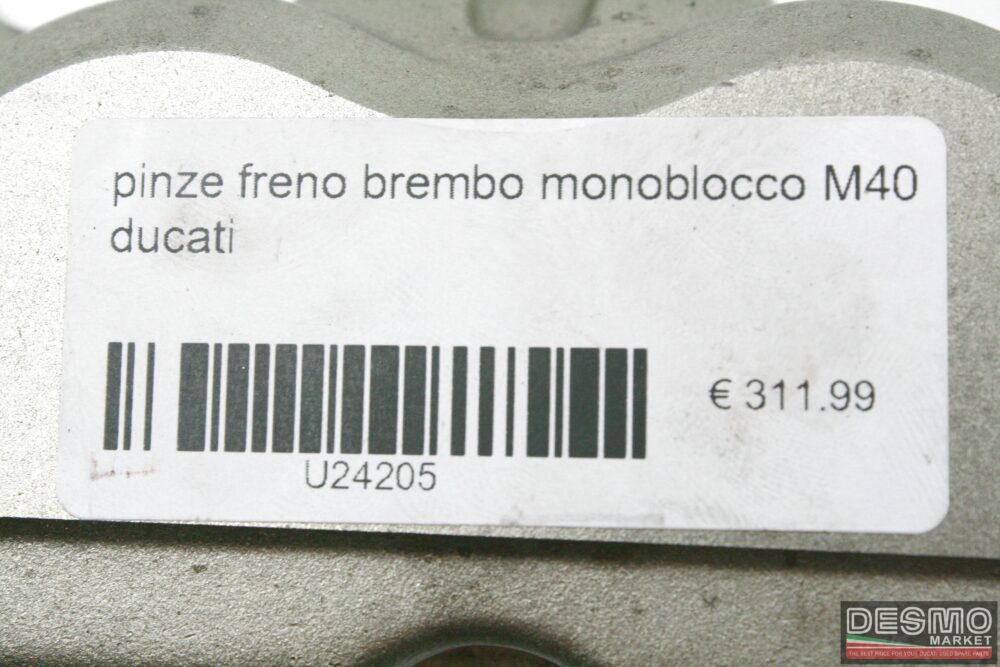 pinze freno brembo monoblocco M40 ducati