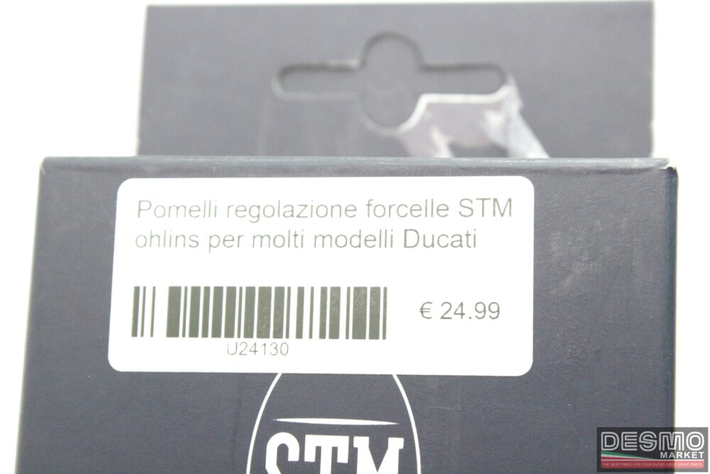 Pomelli regolazione forcelle STM ohlins per molti modelli Ducati