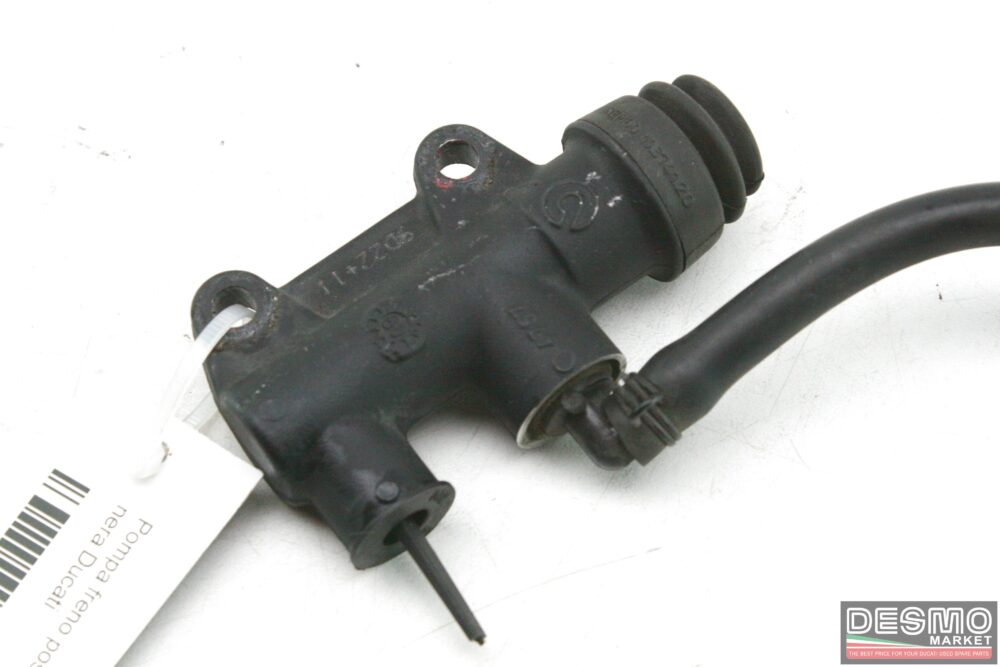 Black Brembo rear brake master cylinder Ducati - Image 4