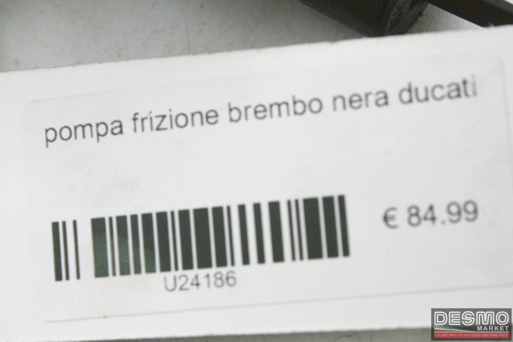 pompa frizione brembo nera ducati