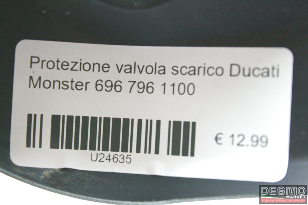 Exhaust valve protection  Ducati Monster 696 796 1100 - Image 4