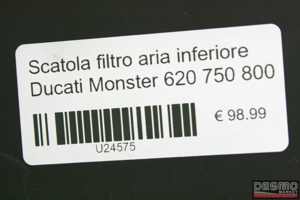 Scatola filtro aria inferiore Ducati Monster 620 750 800