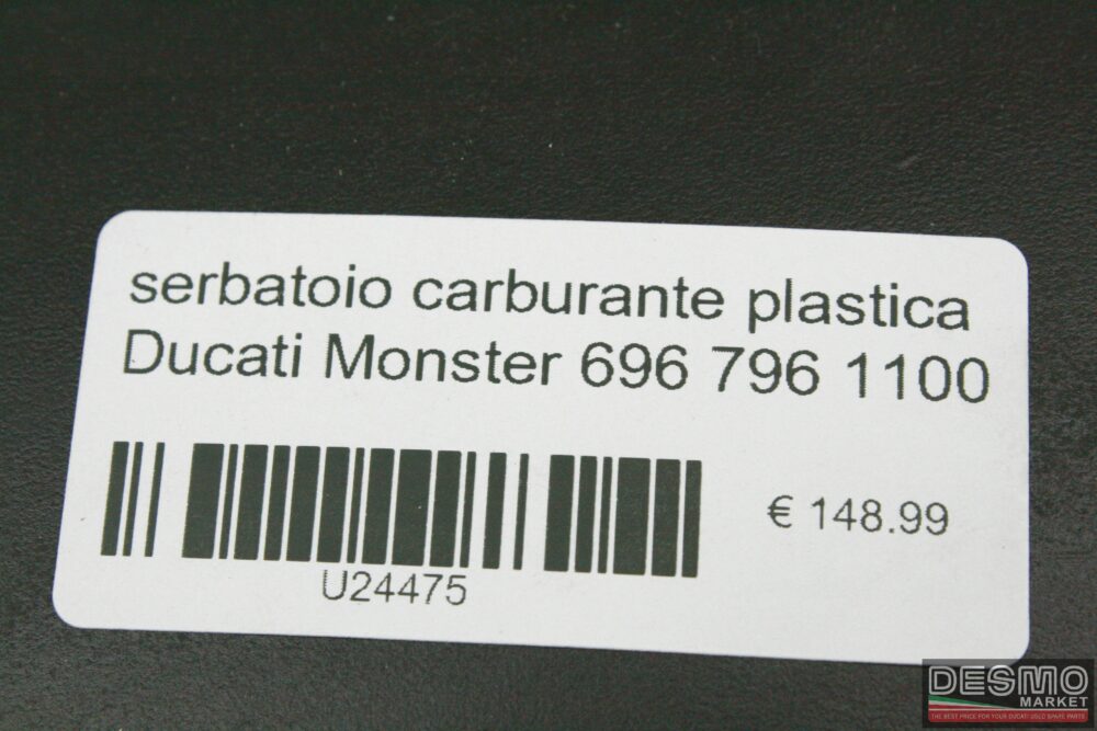 Serbatoio carburante plastica Ducati Monster 696 796 1100