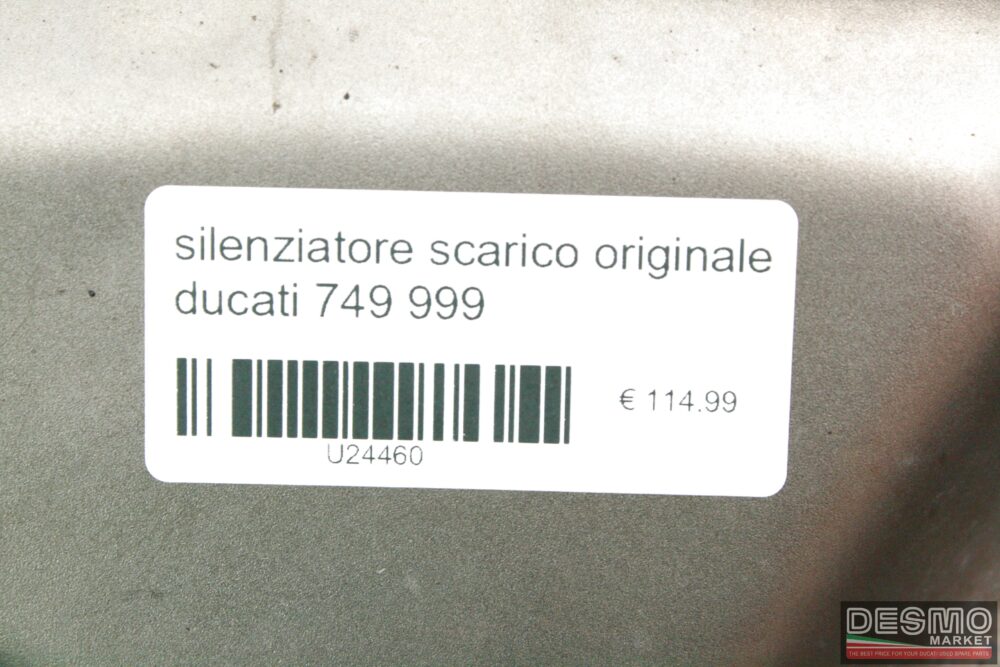 Silenziatore scarico originale Ducati 749 999