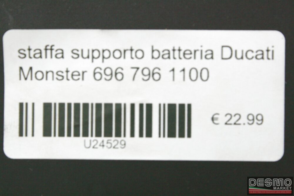 Staffa supporto batteria Ducati Monster 696 796 1100