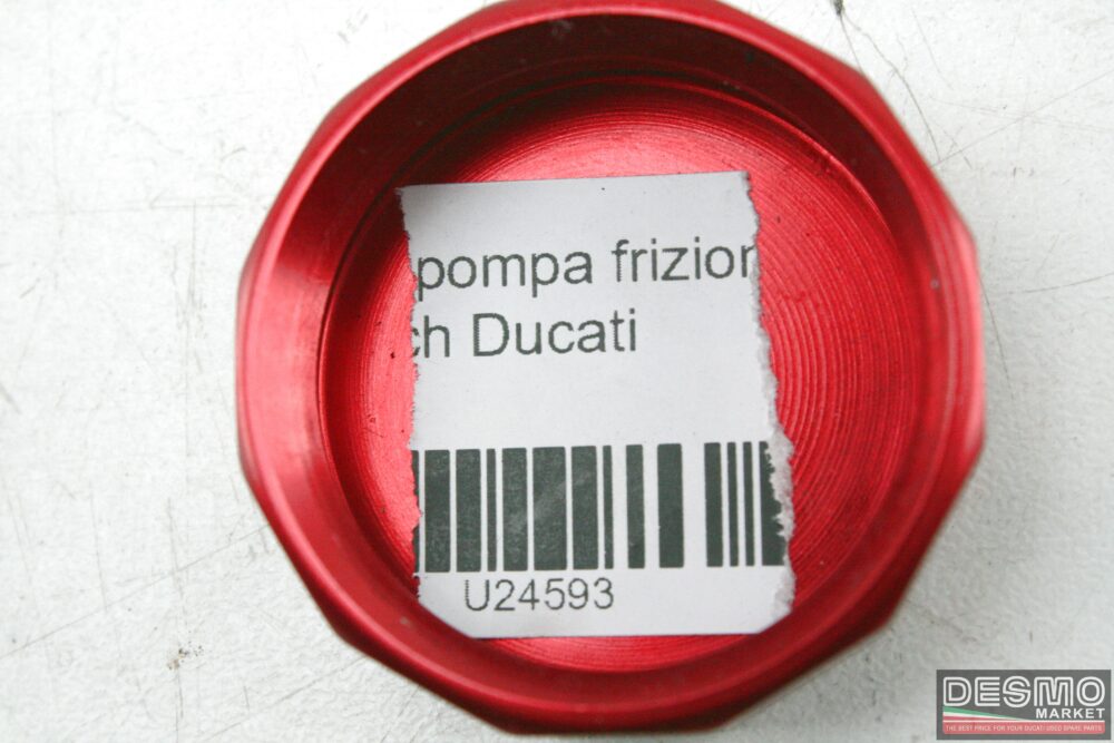 Tappo pompa frizione ergal rosso Lightech Ducati