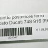 Telaietto posteriore ferro biposto Ducati 748 916 996