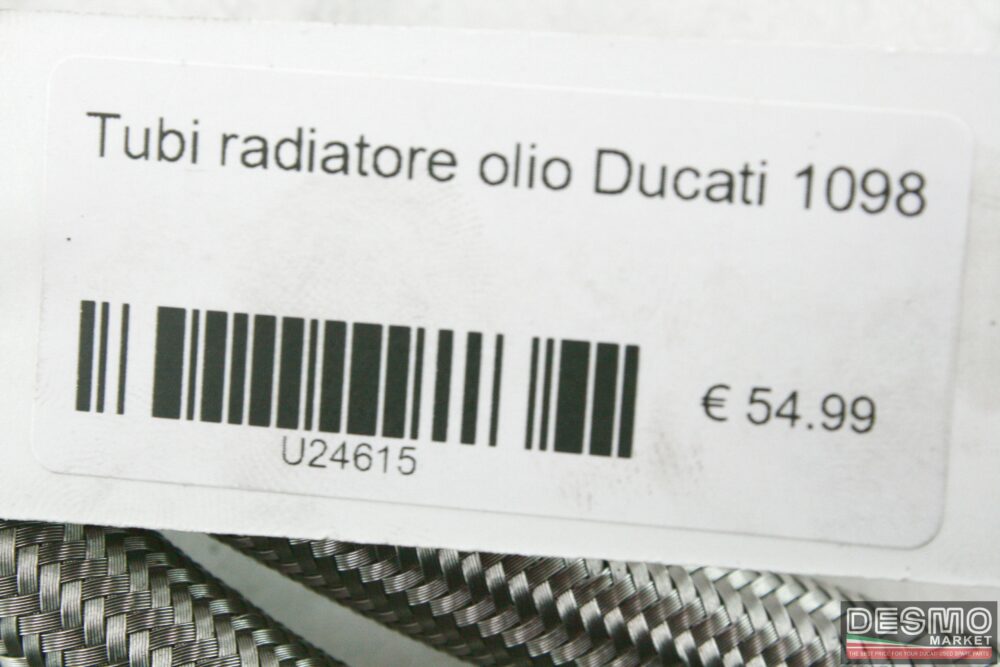 Tubi radiatore olio Ducati 1098