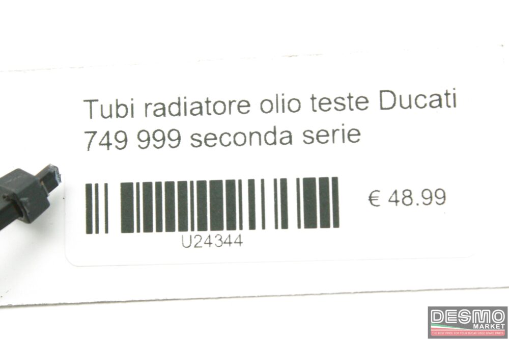 Tubi radiatore olio teste Ducati 749 999 seconda serie