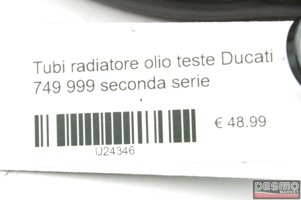 Tubi radiatore olio teste Ducati 749 999 seconda serie