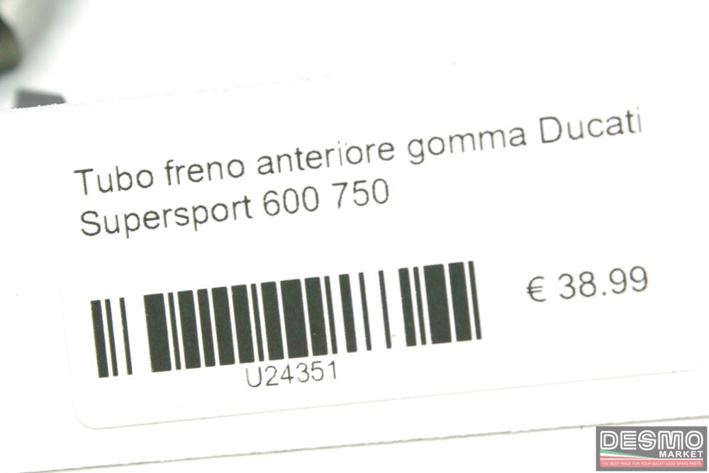 Tubo freno anteriore gomma Ducati Supersport 600 750